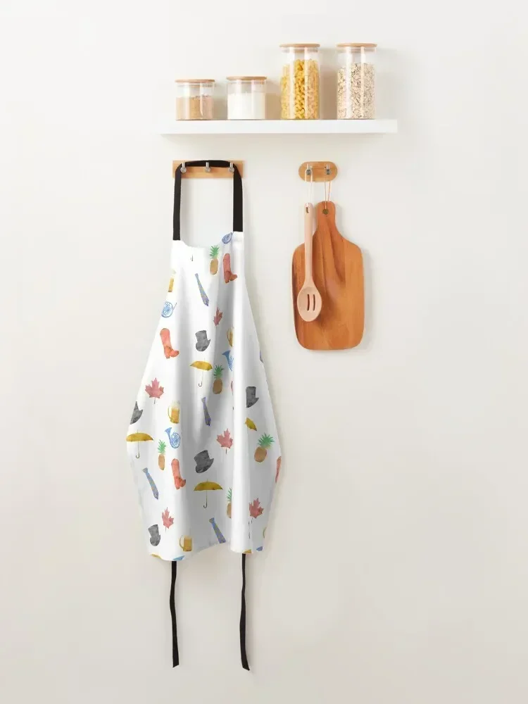 Фартук HIMYM с забавными символами и персональным логотипом униформа шеф-повара