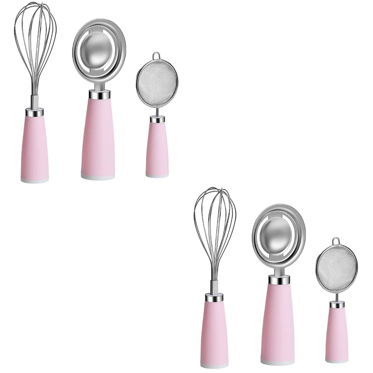 

2 Sets Yolk White Separator Kitchen Beater Hand Hand Whisk Electric Beater for Cake Mixer Cake Mixer