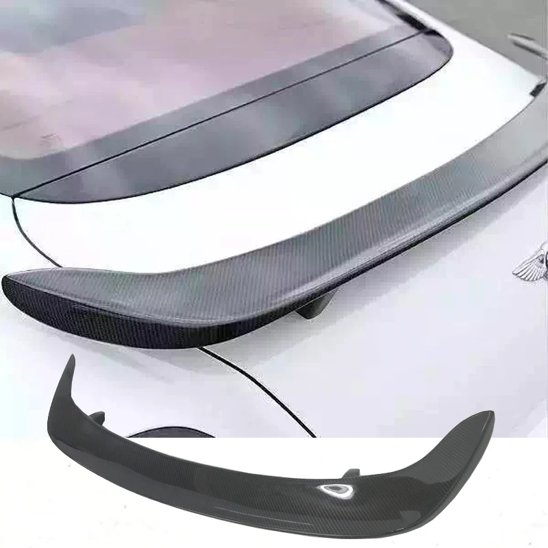 

For Bentley GT Flying Two-Door Four-Door Model Real Carbon Fiber Rear Spoiler Wing Tail