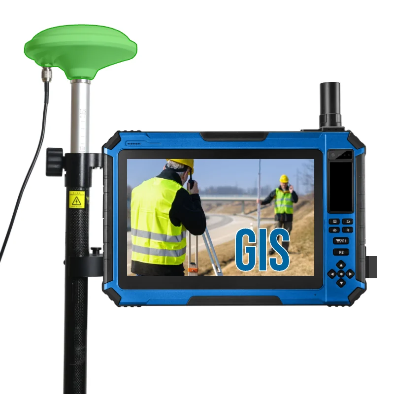 

HUGEROCK G101L industrial rugged android tablet pc computer 10.1 inch quality rtk gps gnss receiver external antenna