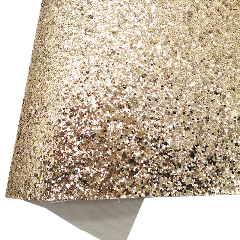 Толстая блестящая кожа металлические цветы искусственная винил войлок подложка