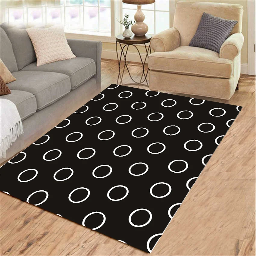 

soft Flannel Carpet for Living Room Decoration Kids Bedroom Bedside Home Mat in The Hallway 3D Pattern Floor Non-Slip Large Rug