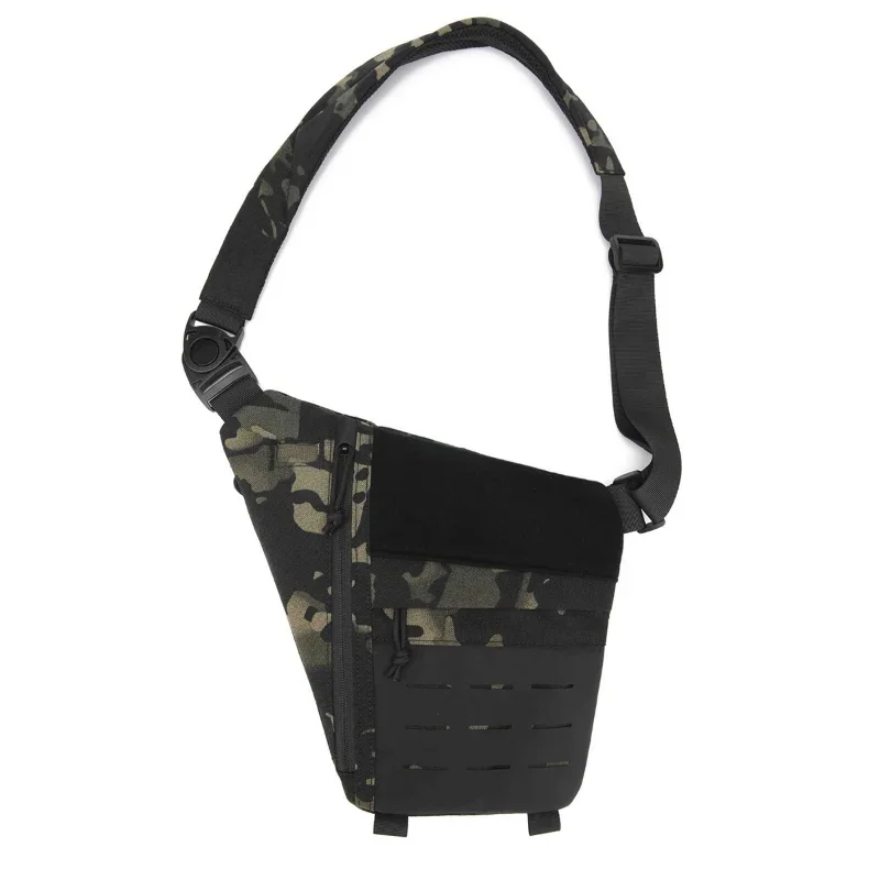 

Multifunctional Concealed Tactical Gun Bag Holster Men's Nylon Shoulder Bag Anti-theft Bag Chest Bag Hunting Bag Hiking Cycling