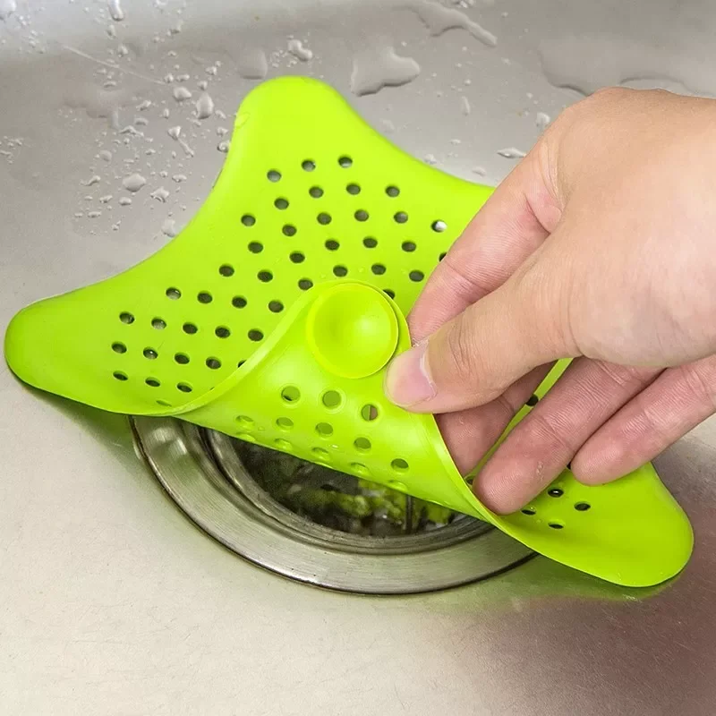

Shower Floor Drain Hair Filter Strainer Sewer Plug Anti-blocking Kitchen Sink Stopper Outfall Deodorant For Bathroom Accessories