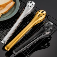 two size hollow barbecue tongs grilling clips non slip cooking tools bread food eggs steak clamp home kitchen accessories