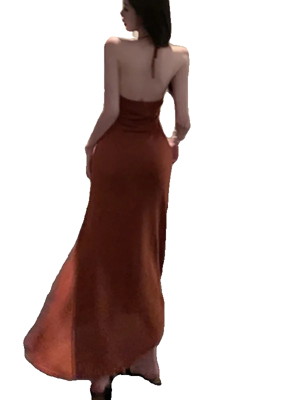 Привлекательное длинное платье Chill Qiaoer World Youwu Kendall Sle с полным желанием