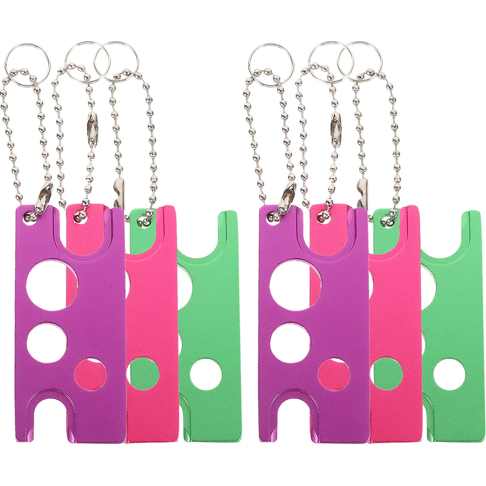 

6pcs Premium Practical Multi-use Bottle Opener Alloy Bottle Opener Essential Oil Openers for Home