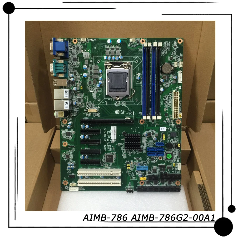 

AIMB-786 AIMB-786G2-00A1 For Advantech Industrial Motherboard ATX Q370 Chipset Supports 8th Generation CPU Perfect Tested