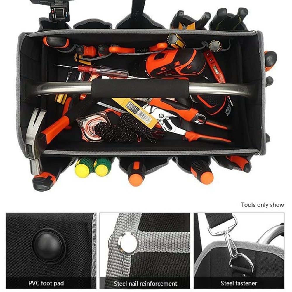 Высококачественная 16-дюймовая сумка для инструментов из ткани Оксфорд чехол