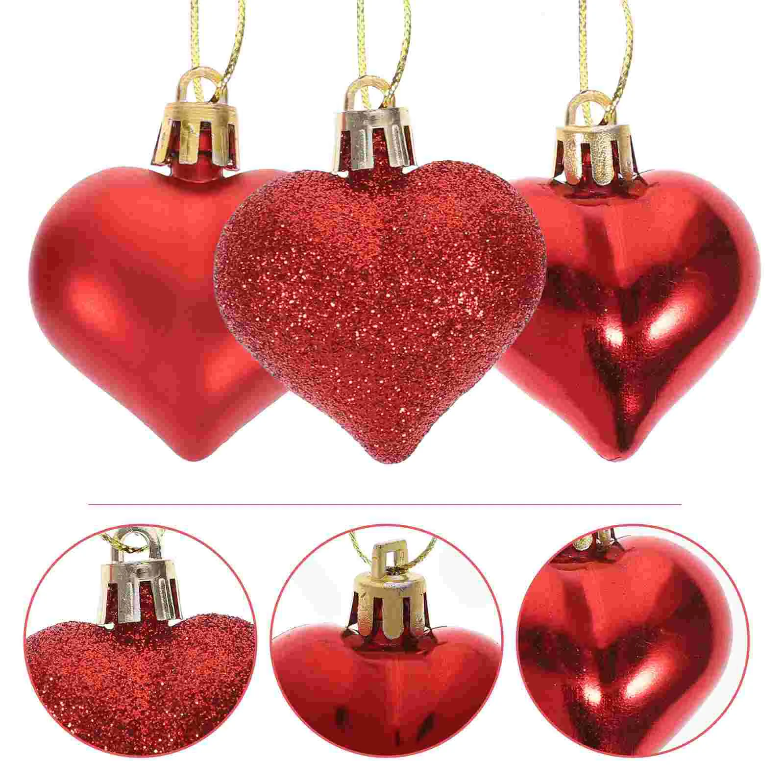 

Love Ball Pendant Valentines Day Decorations Anniversary Party Pendants DIY Heart Wedding Dance