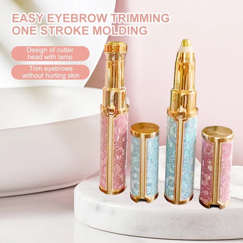 

Electric Eyebrow Trimmer Epilator Remover Razor Face Shaver Body Facial Nose Ear Bikini Leg Hair Removal for Women Female Lady