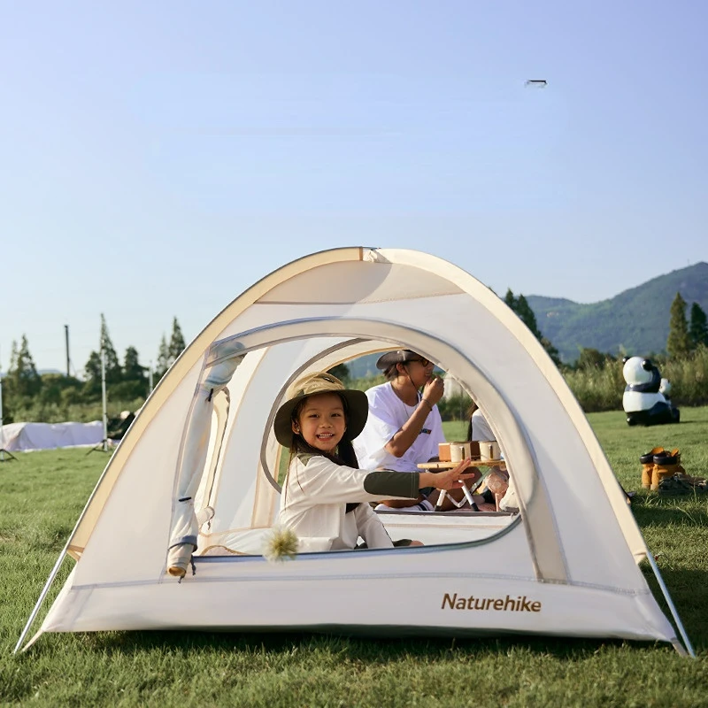 

Палатка Naturehike туристическая портативная Ультралегкая, туристическая универсальная, для ночного кемпинга, дышащая удобная Пляжная