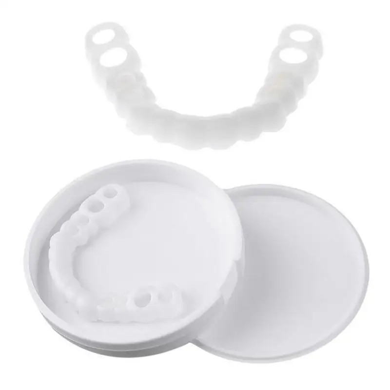 

2 шт., мгновенные зубные протезы, верхние и нижние зубья