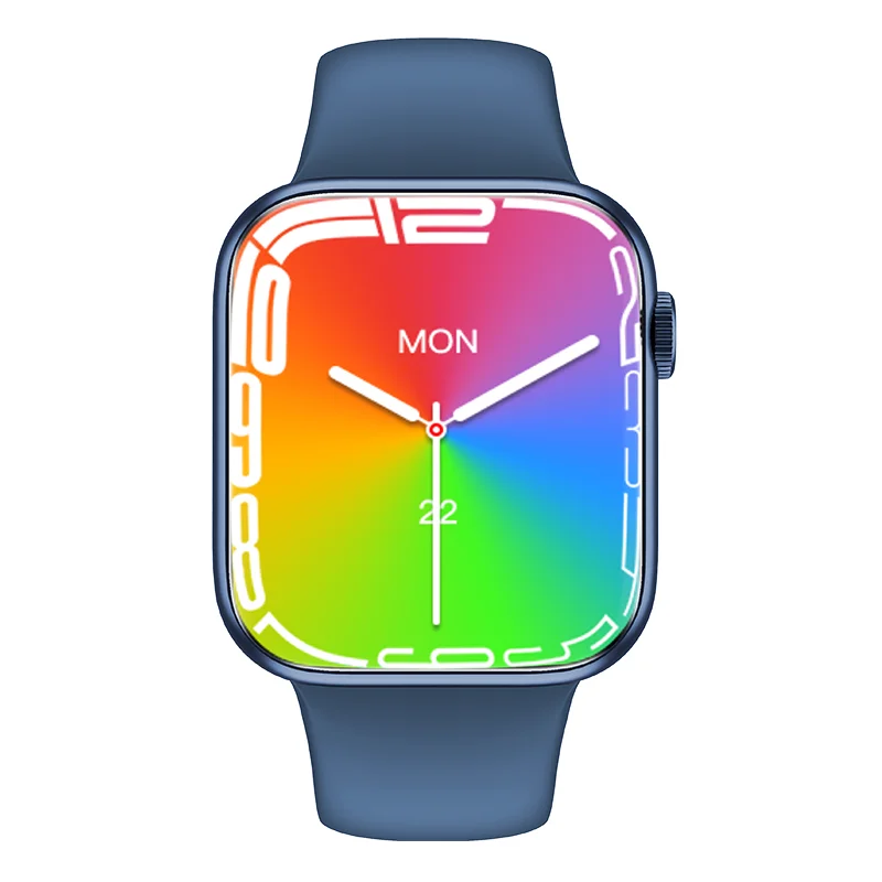 

Смарт-часы HW7Max для мужчин и женщин, спортивные Смарт-часы с GPS-треком, NFC, фитнес-часы с полным экраном 7 1,99 дюйма, pk IWO 14 Pro DT7