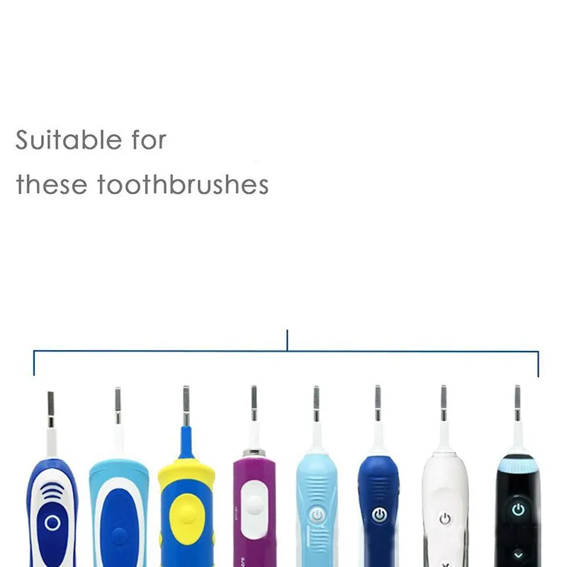 8 / 16PCS SB - 417A Электрическая зубная щетка Замена головки Двойная чистка