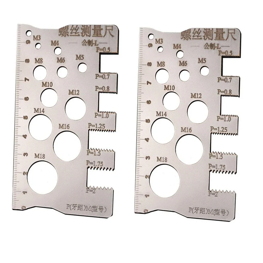 

Измеритель шага резьбы HpLive из нержавеющей стали 304