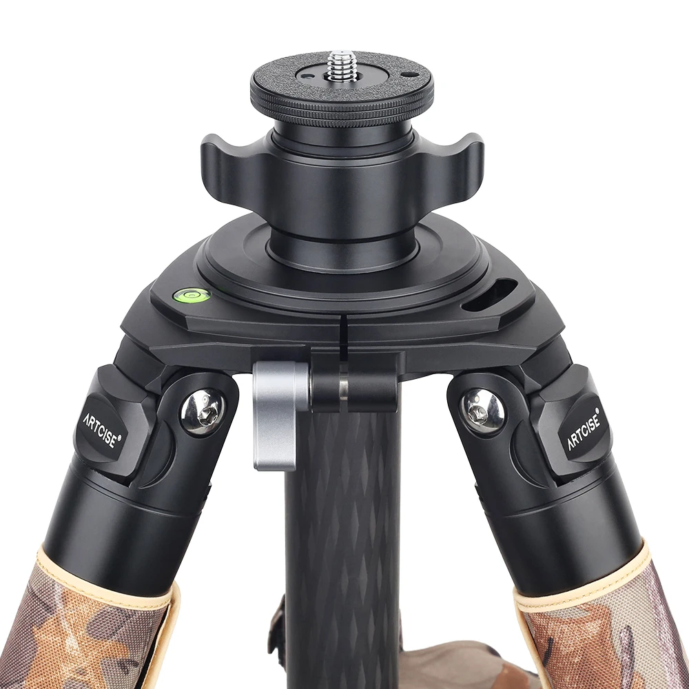 Камуфляжный сверхпрочный штатив профессиональный из углеродного волокна для