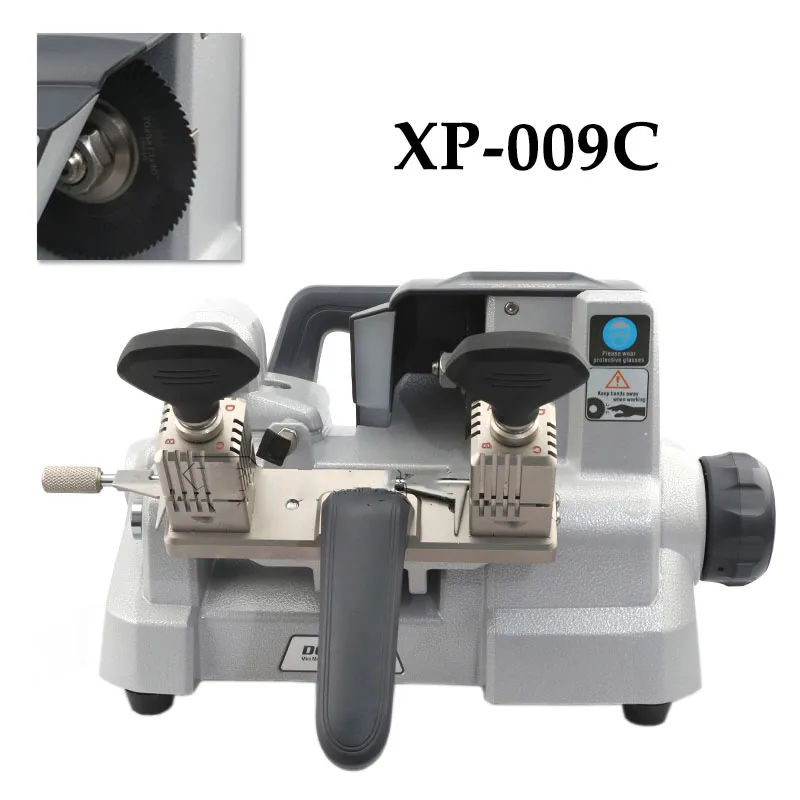 Станок для резки ключей XC009, портативный ручной станок для резки ключей, редукторный станок для открывания, плоский фрезерный станок для открывания