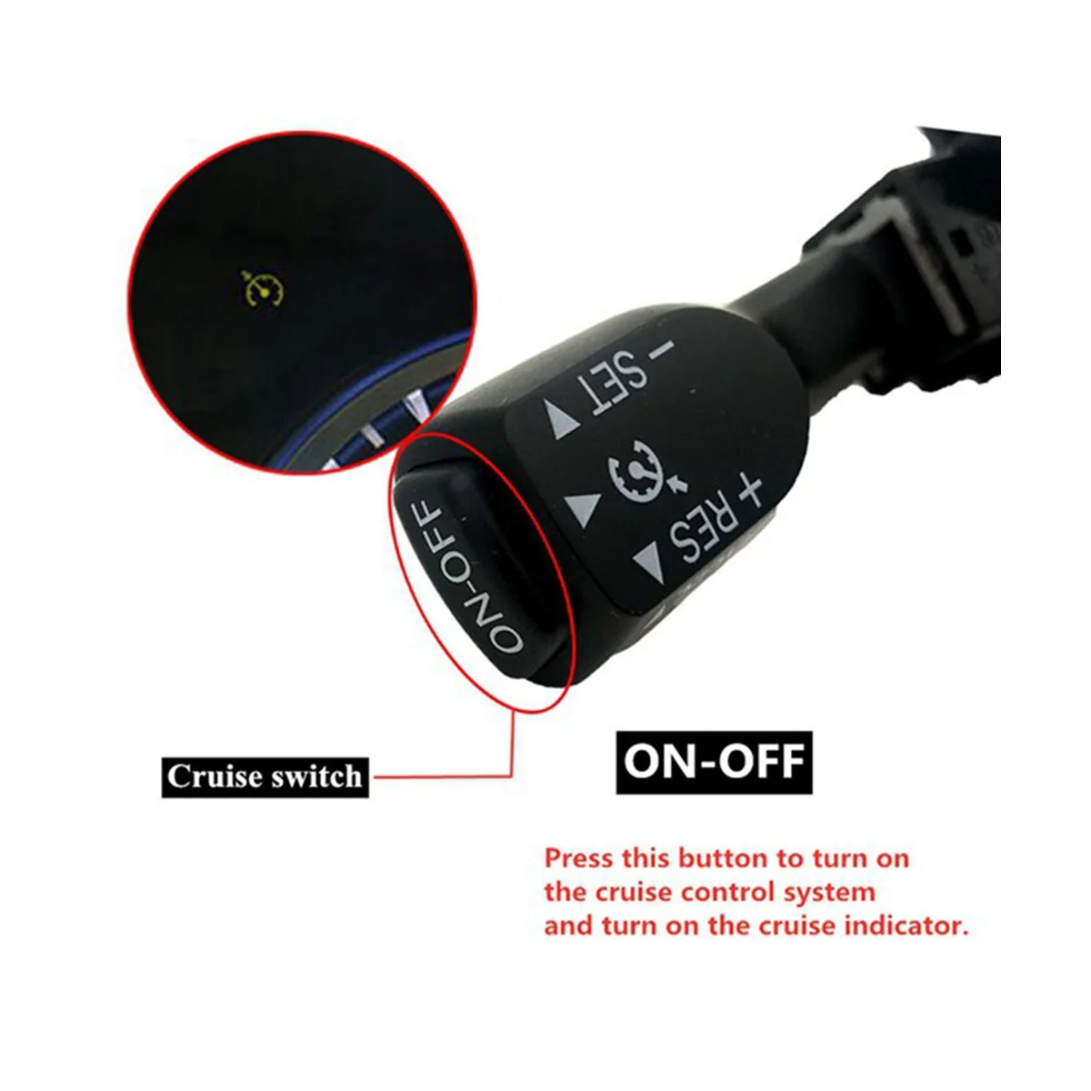 Переключатель круиз-контроля на руль 84632-34011 с крышкой 45186-47030-C0 для Toyota Prius Plug-In Hybrid