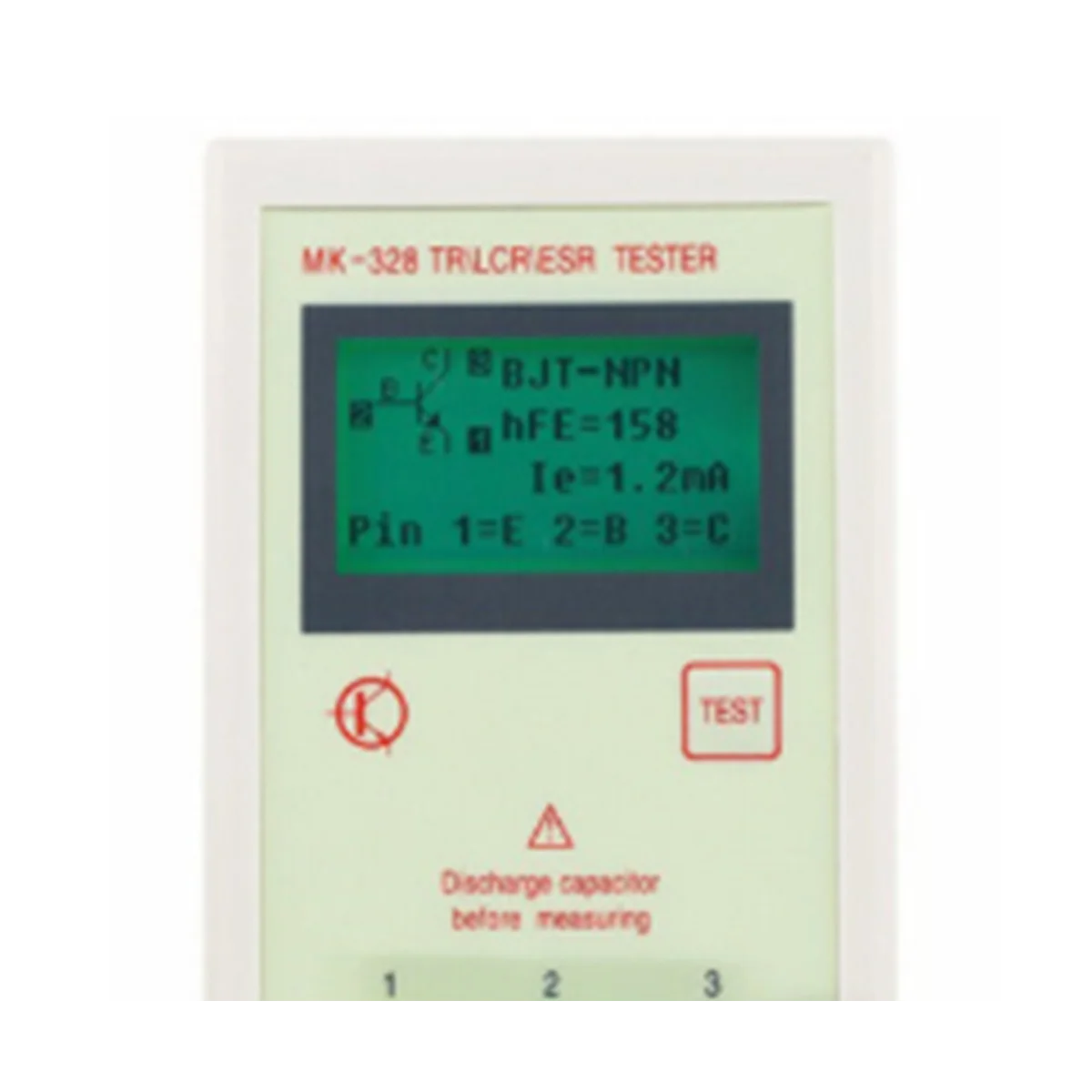 MK-328 конденсаторный резистор транзисторный Триод Tester индуктивность емкость
