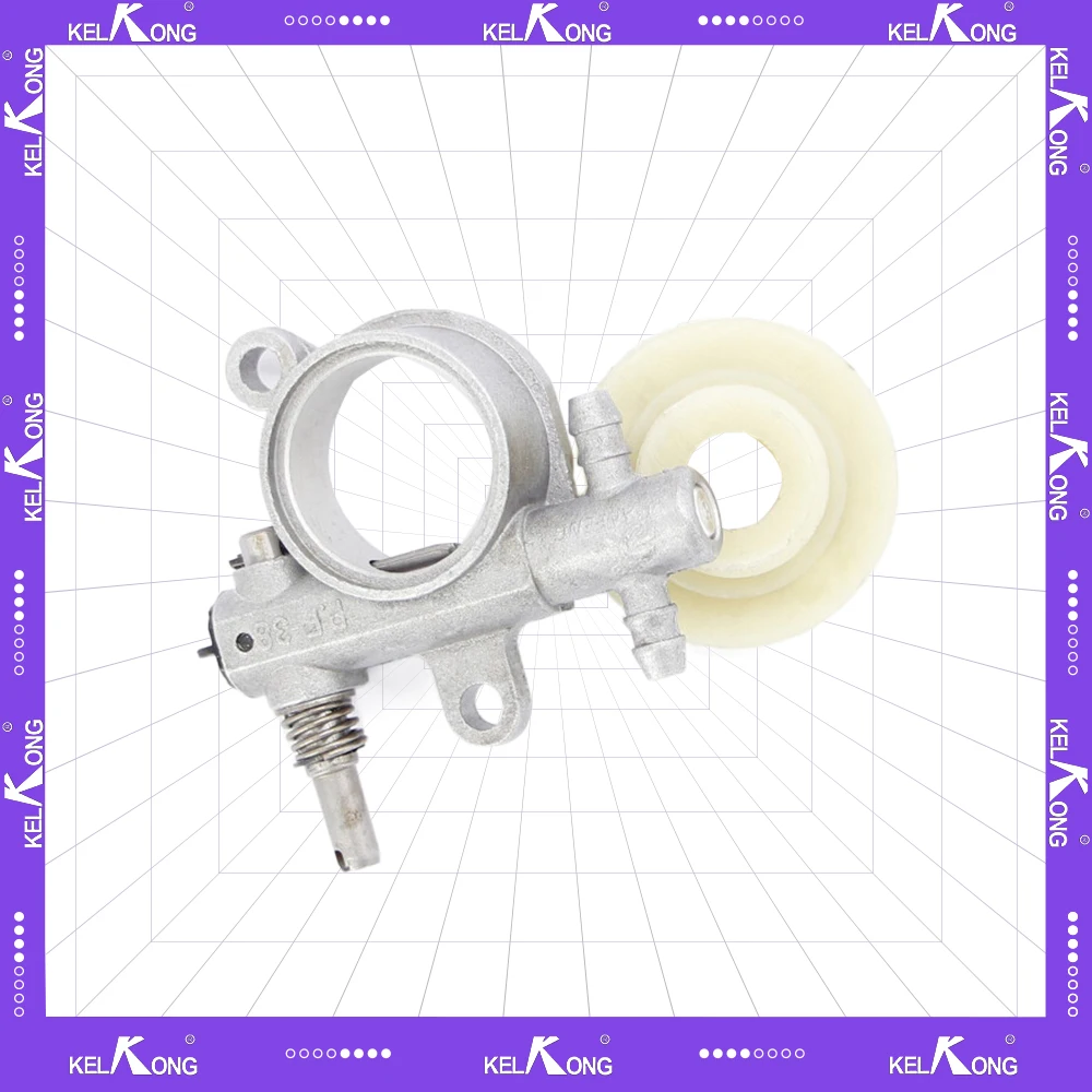 Келконг 1 Комплект 25CC/38CC 2500/3800 Запчасти для бензопилы Насос масляный с червячным механизмом Подходит для цепных пил.