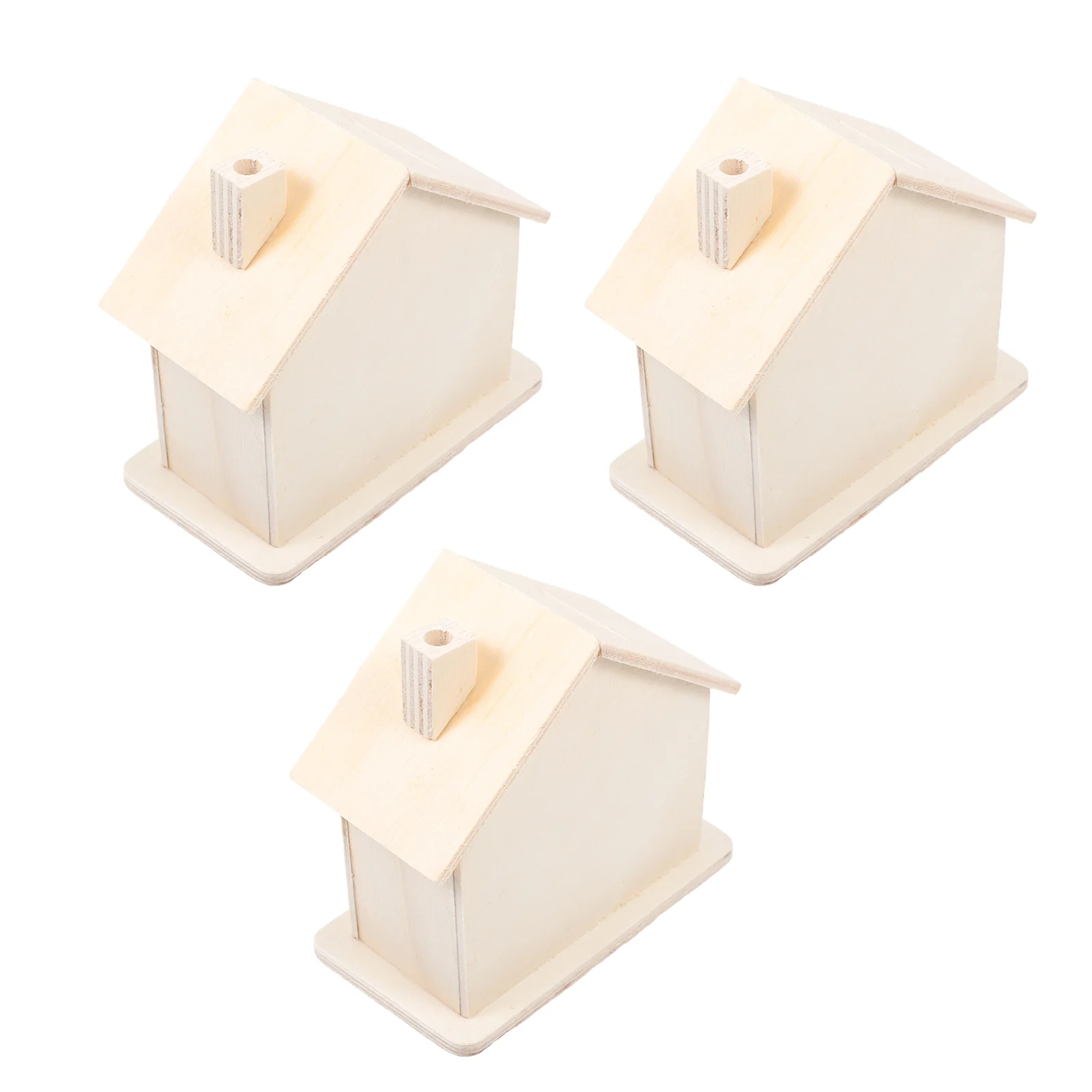 

3Pcs Diy Bank Homemade Box Unbreakable Piggy Bank Boys Box Unfinished Piggy Bank
