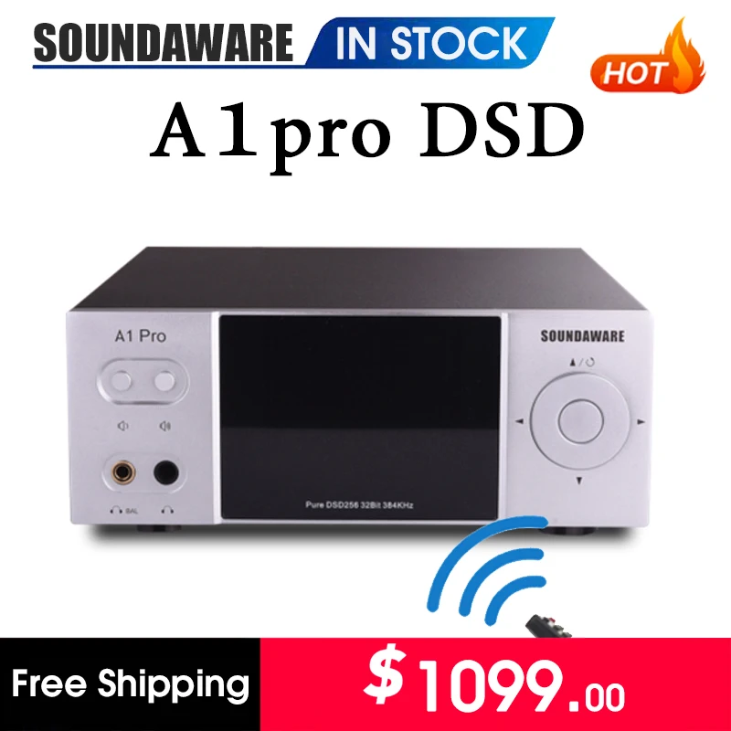 

Soundaware A1pro High Fidelity Lossless Digital Master Band Music Player Decoding Earphone All-in-one Machine Roon DLNA Airplay