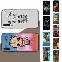disney i am groot phone case for samsung note 5 7 8 9 10 20 pro plus lite ultra a21 12 72