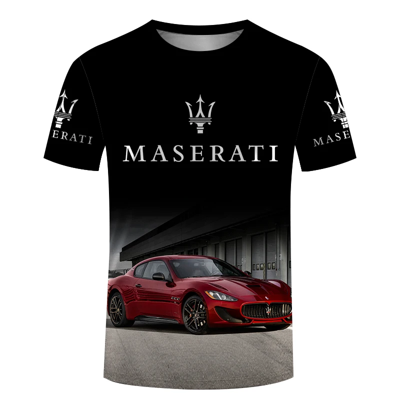 

2023 Summer Men T-Shirts Racing Car 3D Print Streetwear Women Sports Casual Fashion Oversized O-Neck T Shirt Kids Tees Y2K Tops