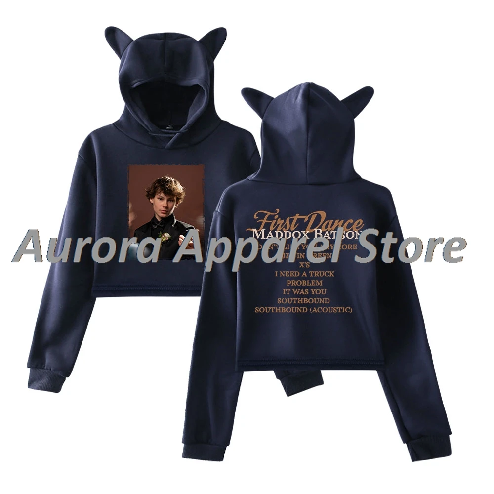 Maddox Batson First Dance Tracklist Merch пуловер женская толстовка с кошачьими ушками футболка