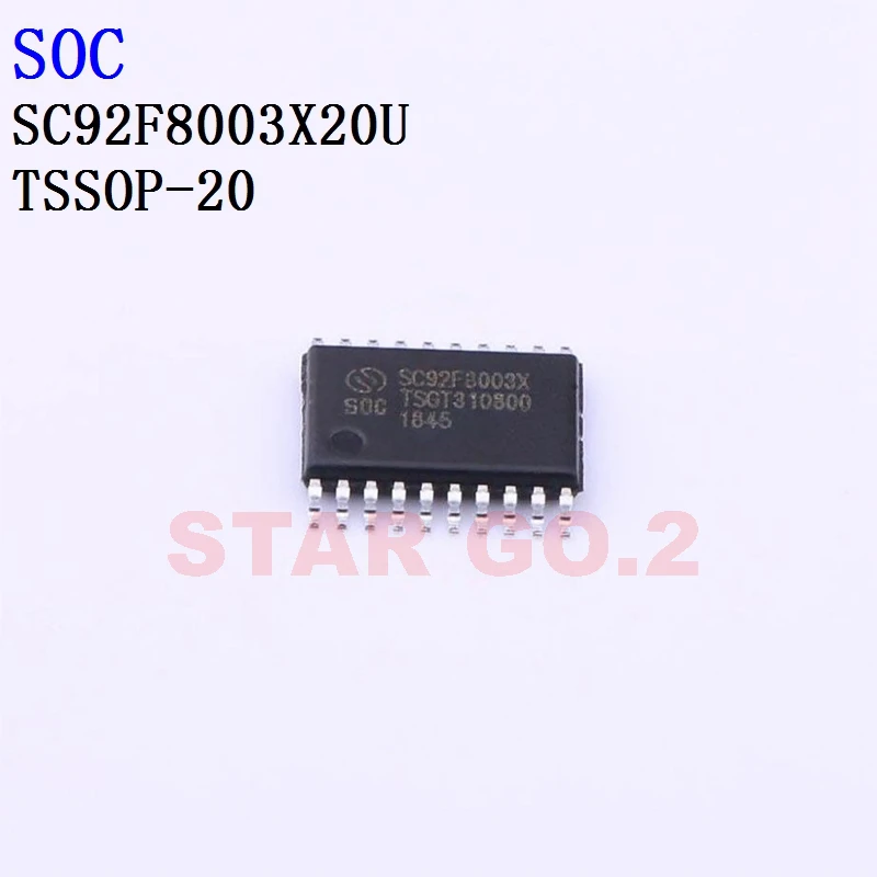 

10PCSx SC92F8003X20U SC92F7352X20U SC92F8372X20U SC92F7322X20U SOC Microcontroller