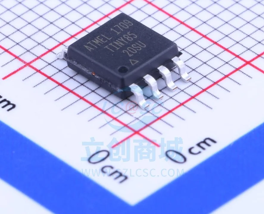 

Attiny85 original genuíno remendo ATTINY85-20SU SOIC-8 8kb 20mhz microcontrolador de 8 bits ic chip