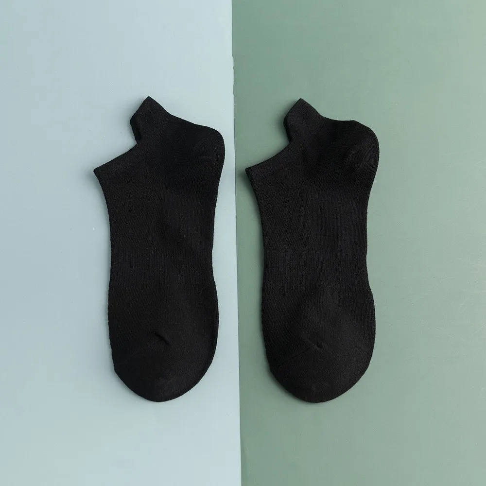 Socks for Men Invisible Socks for Mens Men's Short Socks Summer Thin Anti Odor Men's Socks Cotton Mesh Short Socks Boat Socks