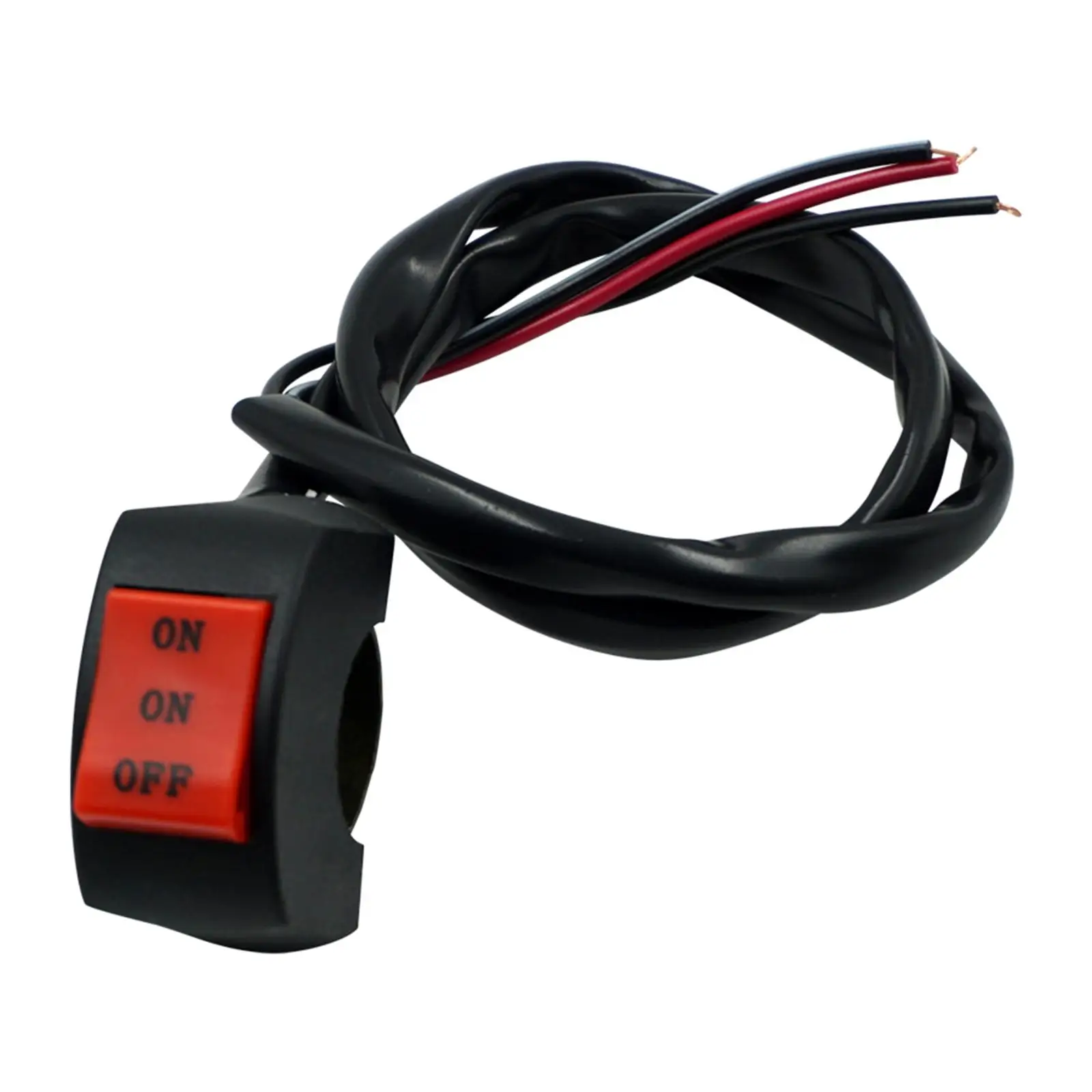 

Motorcycle Headlight Switch 7/8 inch 22mm Fog Spot Light Controller for Replacement