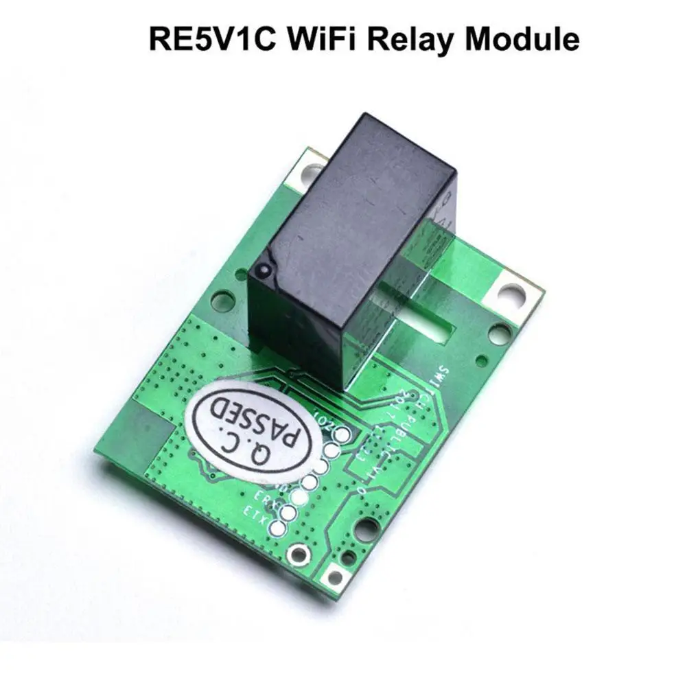 

Для релейного модуля SONOFF, переключатель RE5V1C, Wi-Fi, умный переключатель, 5 в постоянного тока, беспроводные переключатели, встраиваемые/самоблокирующиеся режимы работы, приложение/голос/LAN