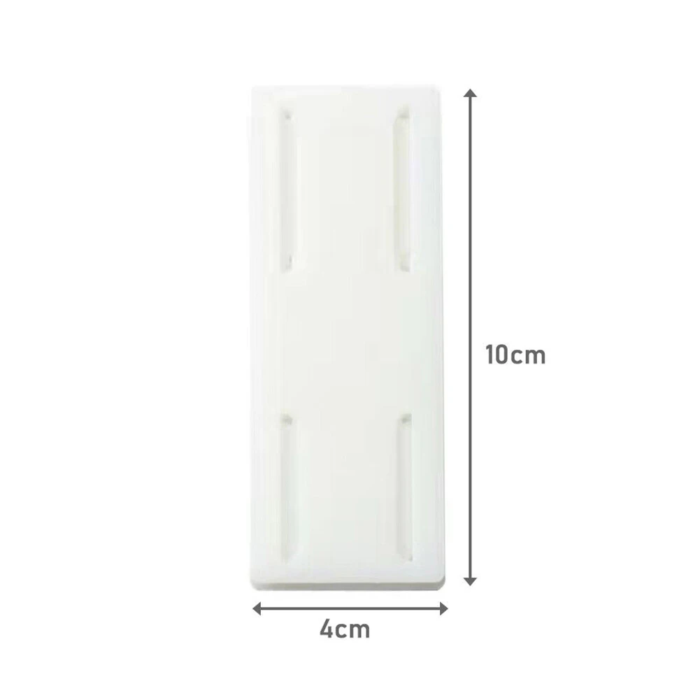 

Power Strip Holder Fixator Wall Mounted Self Adhesive Holder Surge Protector Fixator Socket Cable Fixer Holder For Kitchen Home