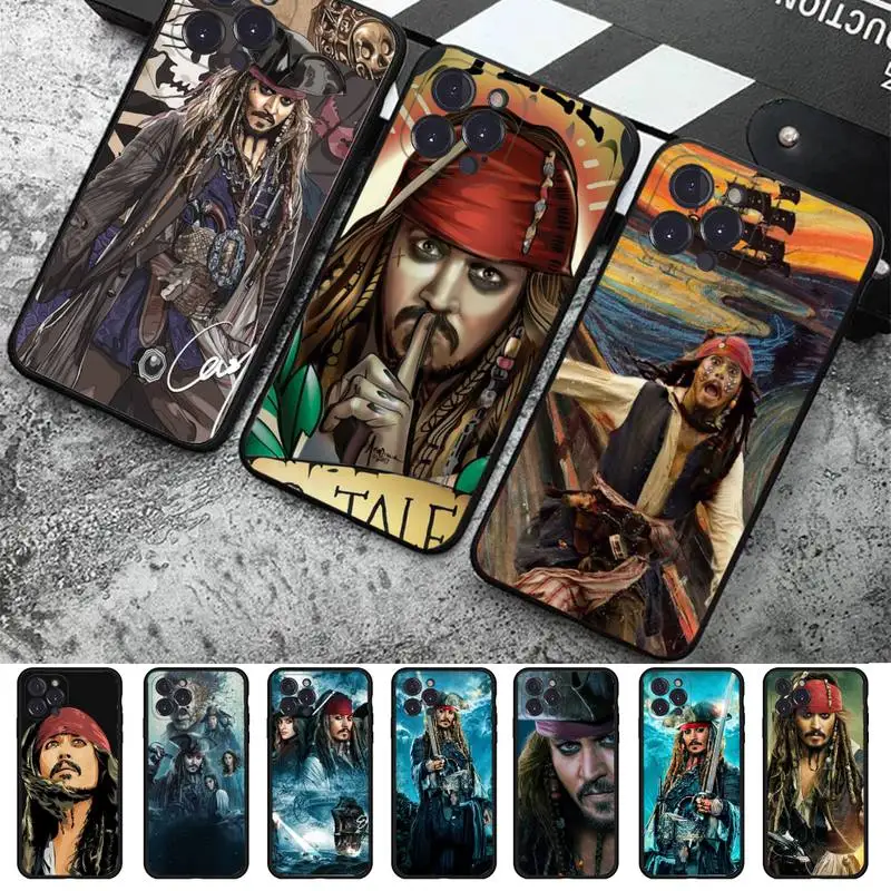 

Disney Pirates of the Caribbean Phone Case For iPhone 8 7 6 6S Plus X SE 2020 XR XS 14 11 12 13 Mini Pro Max Mobile Case