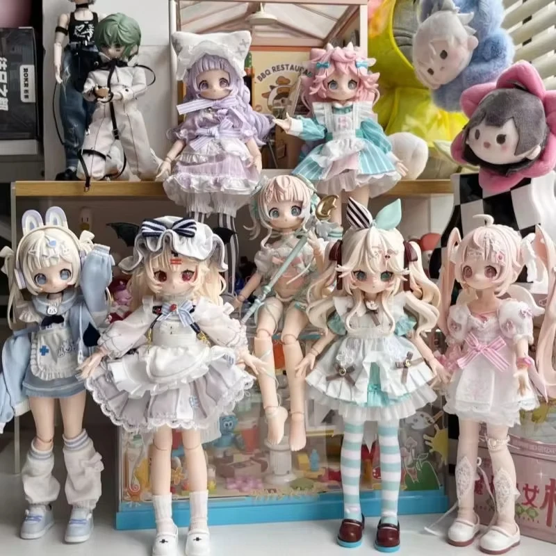 Фото Коллекционная фигурка Onemore Sugary Girls Series 1/8 Mjd Blind Box: Милая аниме-фигурка BJD, модель-игрушка, изысканный подарок №2