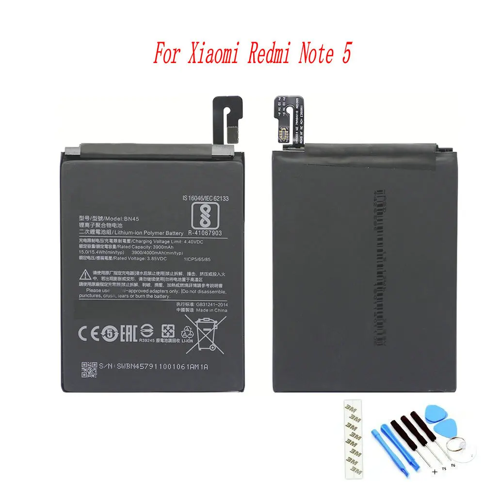 Оригинальный аккумулятор BN45 4000 мАч для Xiaomi Redmi Note 5 Redmi Note 5 Pro note5 (art.: 7ad536638) - 7ad536638