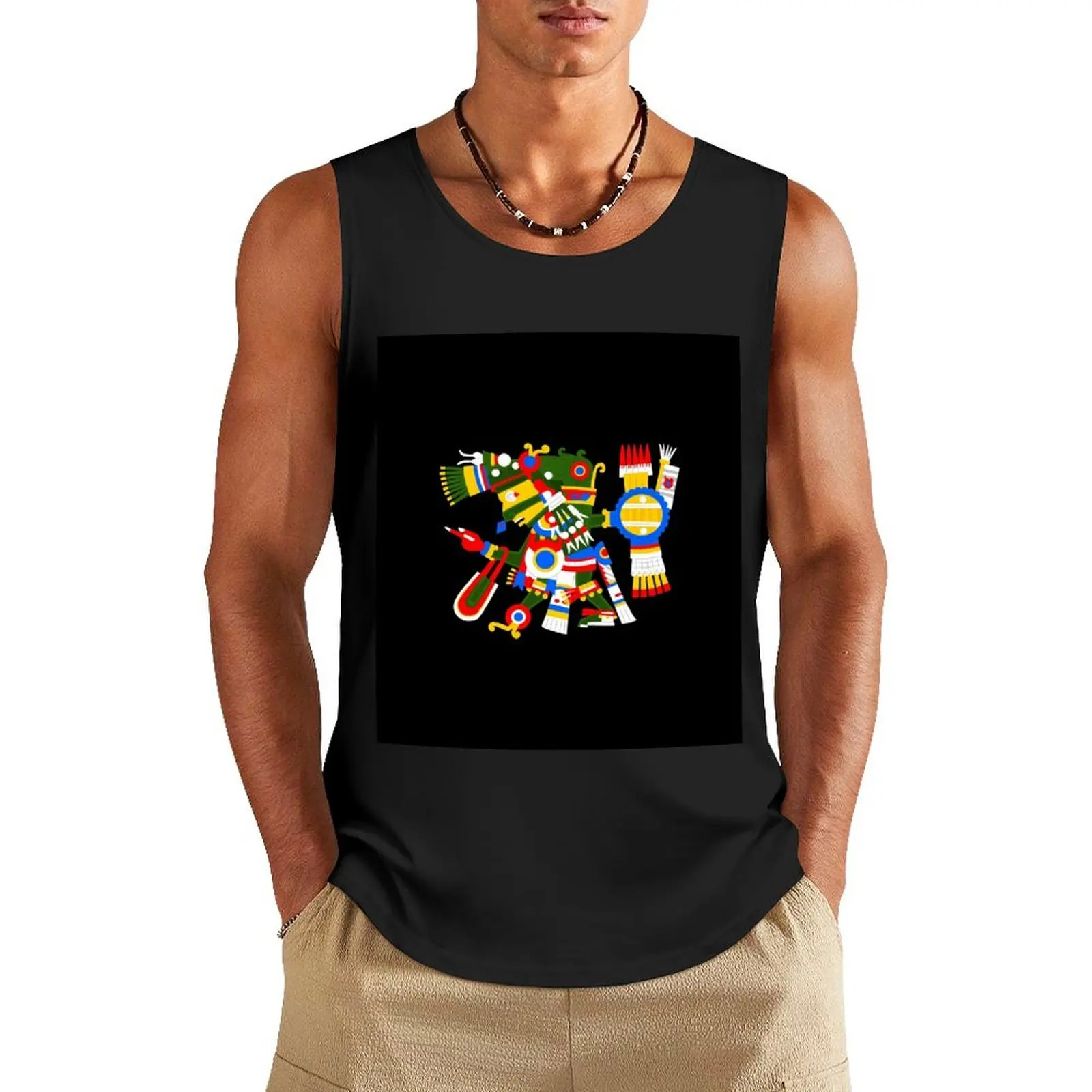 Tezcatlipoca Майки для фитнеса Мужские без рукавов