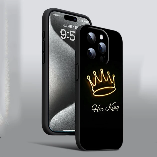 F11 King Queen Princess Soft Silicone Case for Huawei P10 20 30 Lite 2018 P Smart S Z Pro 2019 2021 Y8S Y9S