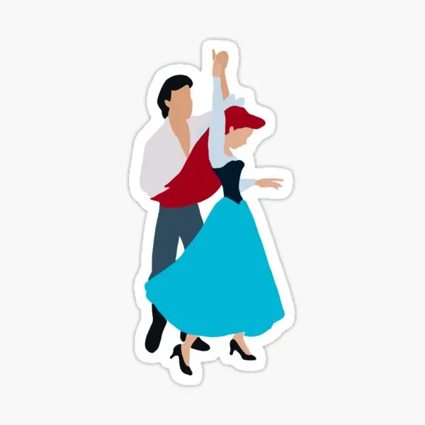 

Part Of Your World 5PCS Stickers for Window Cute Laptop Stickers Funny Home Wall Print Living Room Car Luggage Kid Room Art