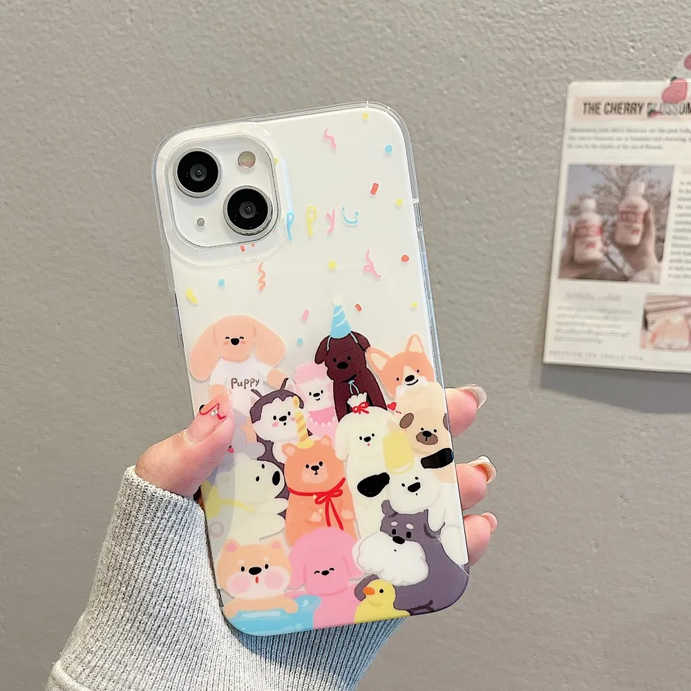 

Cute Animals Pattern Case For iphone 14 14Pro 14Promax 11 11ProMax 13 13Pro 13ProMax 12 12Pro 12ProMax Soft Shell