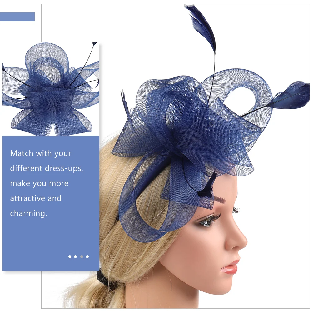 Вечерняя шляпа-чародей лавандовые зажимы аксессуары для волос головной убор