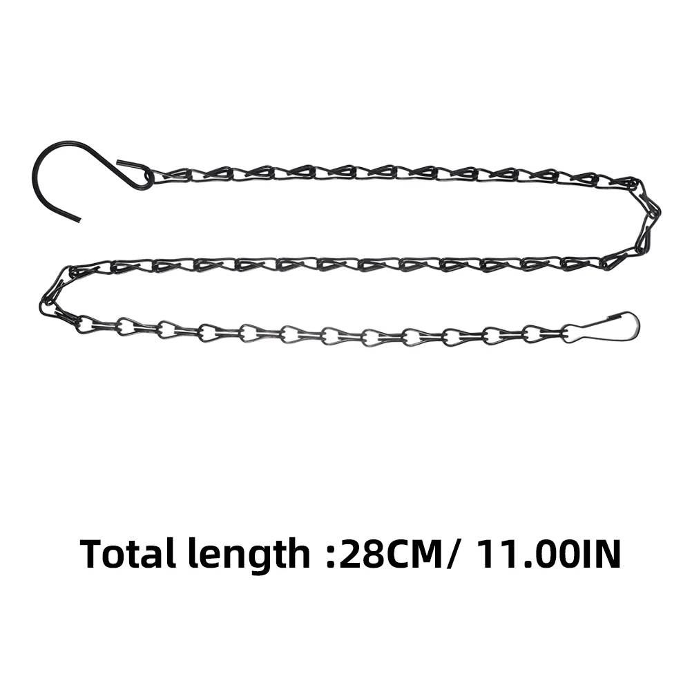 10 шт. подвесная корзина для балкона украшение дома цветочная цепочка железные