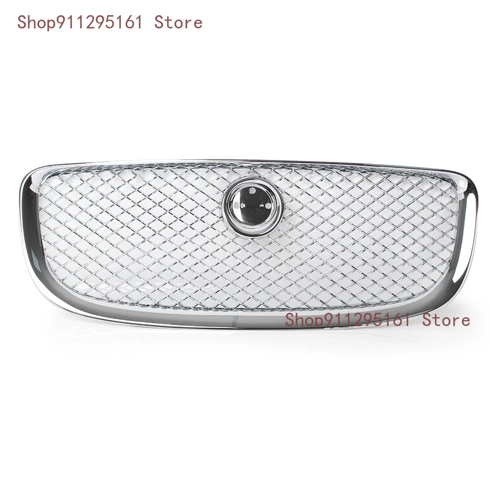 

Решетка передней решетки автомобиля, верхняя сетка, решетка для Jaguar XJ 2010 2011 2012 2013 2014 2015, хромированные автомобильные запчасти, аксессуары