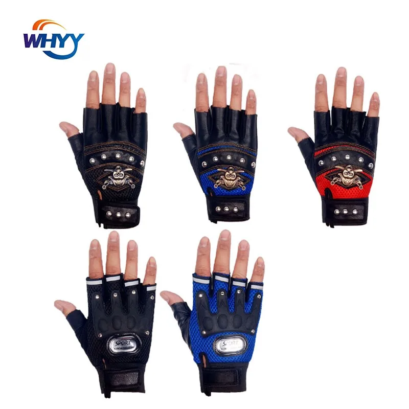 

WHYY Fishing and Cycling Gloves Half Finger Men's Spring Summer Autumn Breathable and Durable Outdoor Sports Fishing Equipment