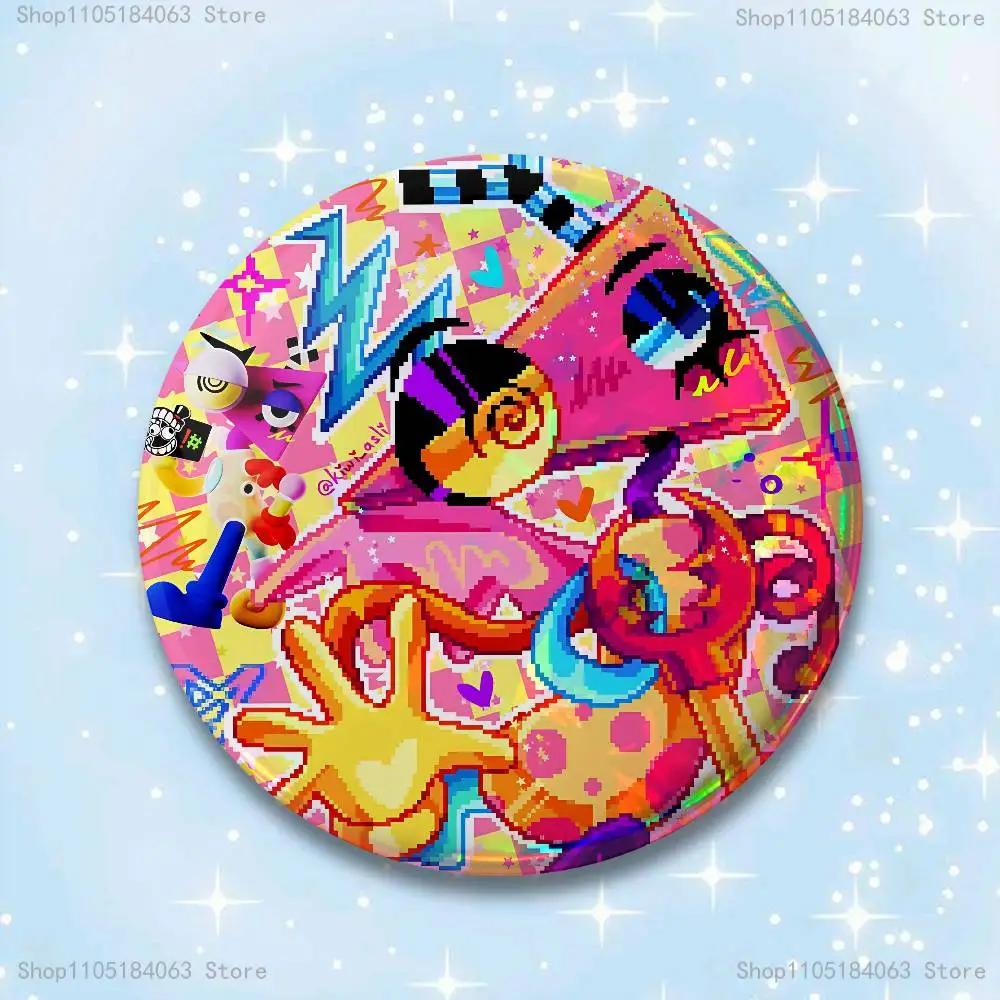

Значки A-Animated D-Digital Circus 25 32 44 58 75 мм
