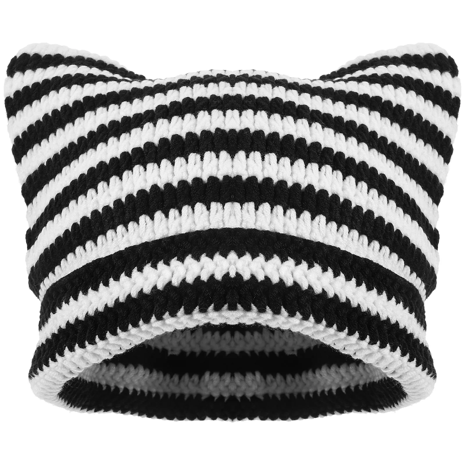 

Unisex Knitted Hat Caps Warm Hats Thicken for Wearing Women Outdoor Boys