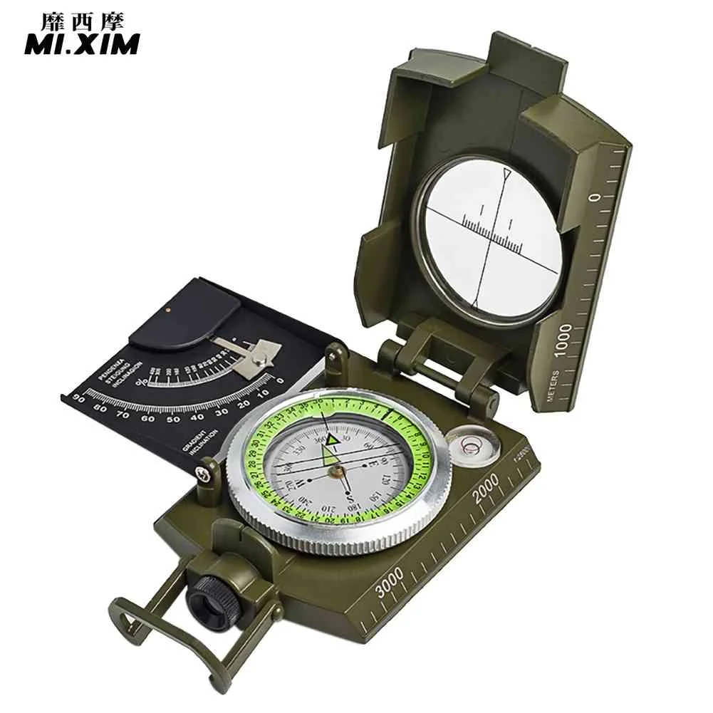 

Portable Compass Military Outdoor Camping Compass Handheld Inclinometer Hiking Survival Navigation Compass Expedition Tools